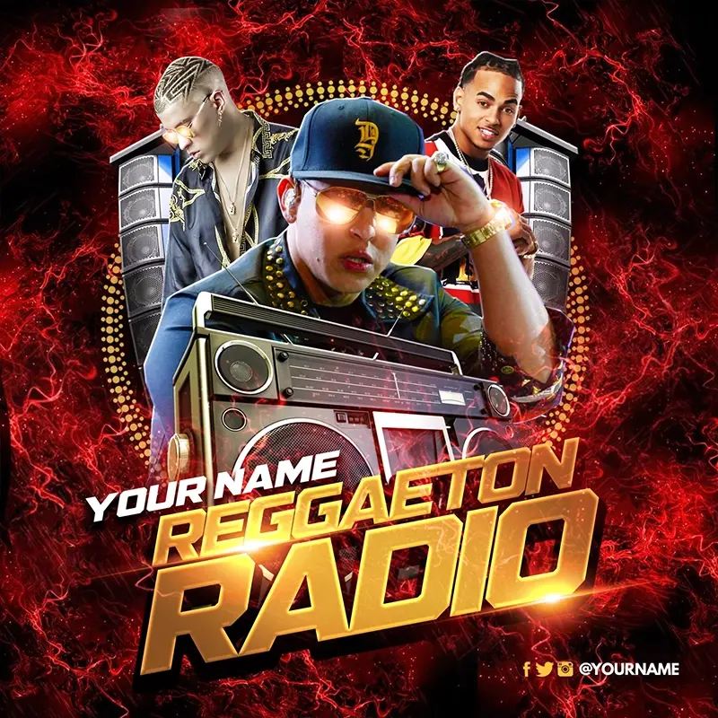 Mixtape Template Reggaeton Radio 11