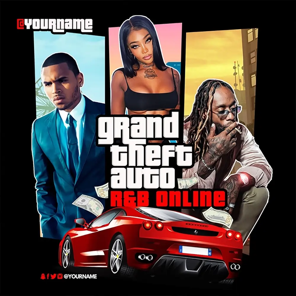 Mixtape Template Grand Theft Auto R&B