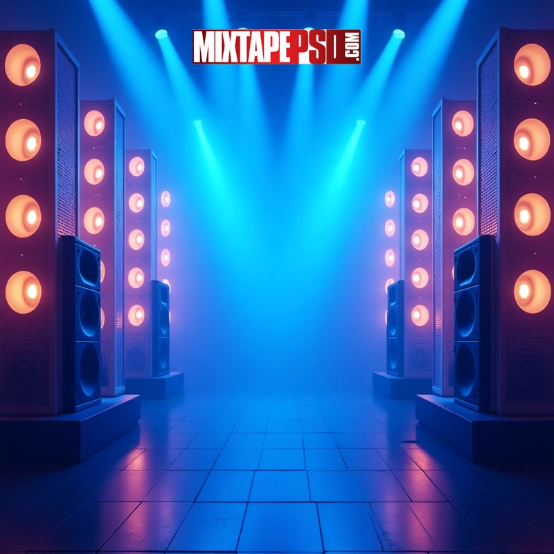 Flyer Neon Image Background 45