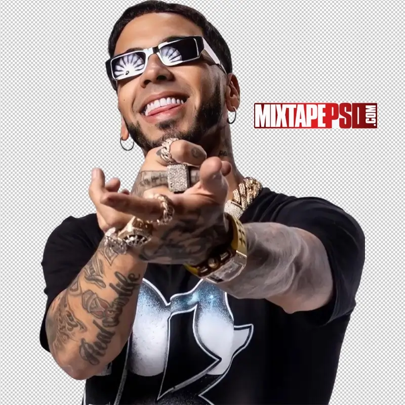 Anuel AA Transparent PNG 6