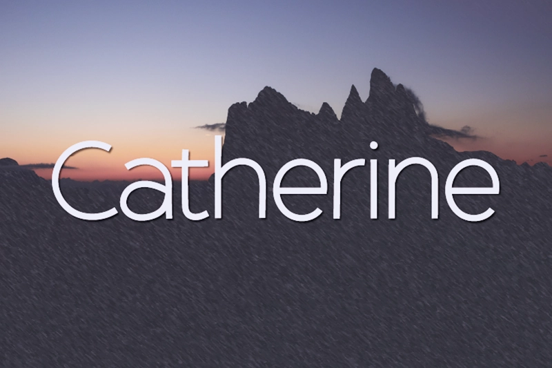Catherine Font Type