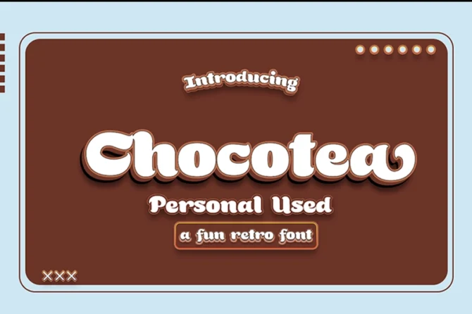 Chocotea Font – Bold Playful Typeface for Mixtapes and Flyers, chocotea font, bold mixtape font, playful flyer font, chunky font style, mixtape cover font, urban flyer font, party flyer typeface, bold streetwear font, fun typeface, hip hop flyer font, energetic mixtape typography, chocotea font download, mixtape font design, club flyer font, PSD font for flyers, eye-catching font, rounded bold font, graphic design font, event promo font, mixtape font free