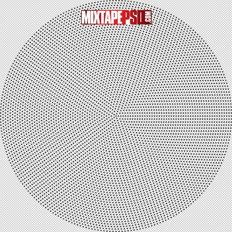 Halftone Circles Texture 3