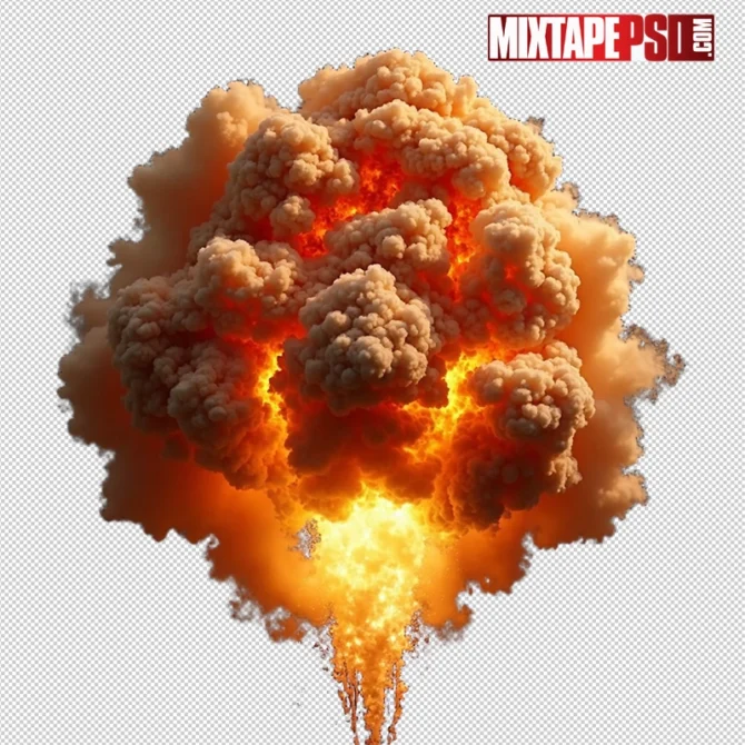 Fiery Cloud Explosion 2, Fiery Cloud Explosion PNG, Fiery Cloud Explosion PNGS, Fire Ball Cloud, Fire Ball Cloud PNGs