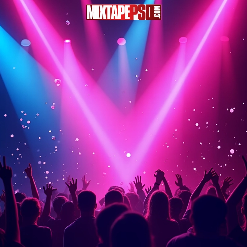High Energy Club Flyer Background 14