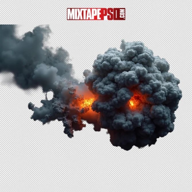 Large Plum Black Cloud Explosion 6, Fiery Mushroom Cloud Explosion, Fiery Cloud Explosion PNGS, Fire Ball Cloud, Fire Ball Cloud PNGs
