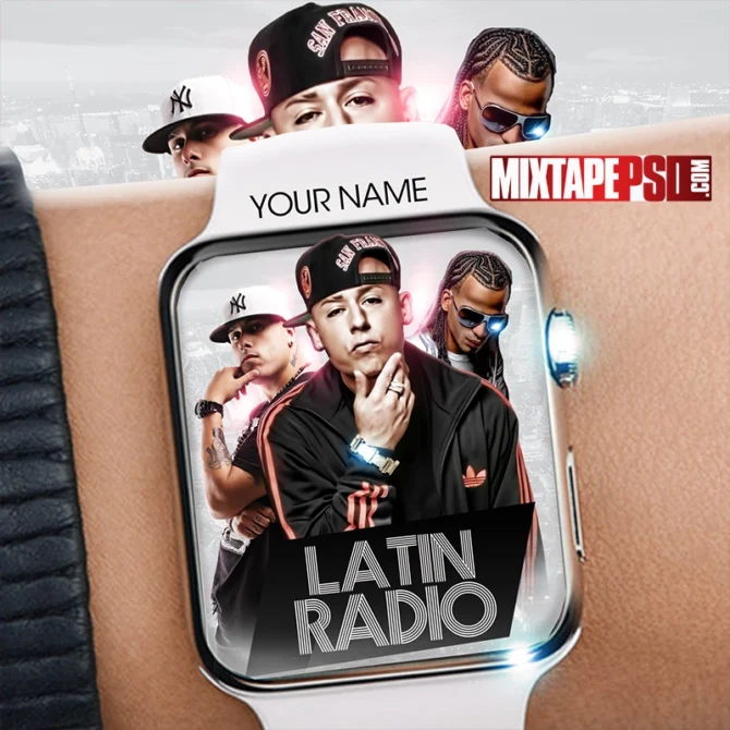 Mixtape Template Latin Radio 4, Reggaeton PSD Template, Reggaeton mixtape cover template with vibrant colors, urban design, Editable PSD Layout, Reggaeton Mixtape Cover, Latin Music Cover Template, Urban Reggaeton PSD, Latin Trap Cover Art, Mixtape Design Template, Editable Album Cover PSD, Spanish Mixtape Artwork, Reggaeton Flyer Template, Latin Music Photoshop Template, Latin Music Cover Design