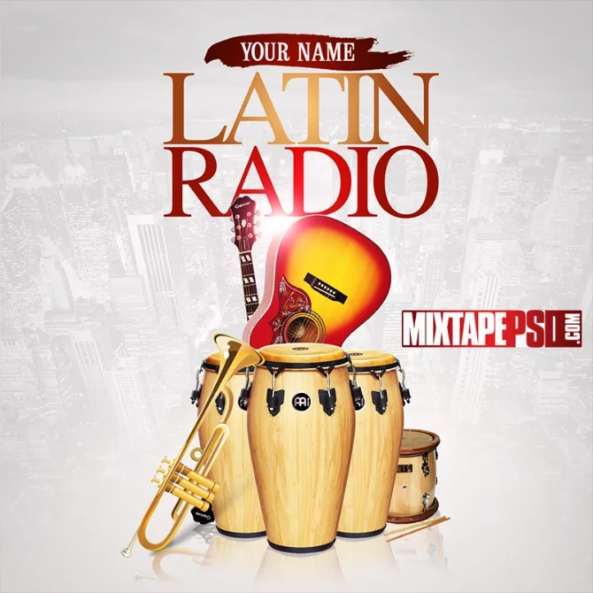 Mixtape Template Latin Radio 9, Reggaeton PSD Template, Reggaeton mixtape cover template with vibrant colors, urban design, Editable PSD Layout, Reggaeton Mixtape Cover, Latin Music Cover Template, Urban Reggaeton PSD, Latin Trap Cover Art, Mixtape Design Template, Editable Album Cover PSD, Spanish Mixtape Artwork, Reggaeton Flyer Template, Latin Music Photoshop Template, Latin Music Cover Design