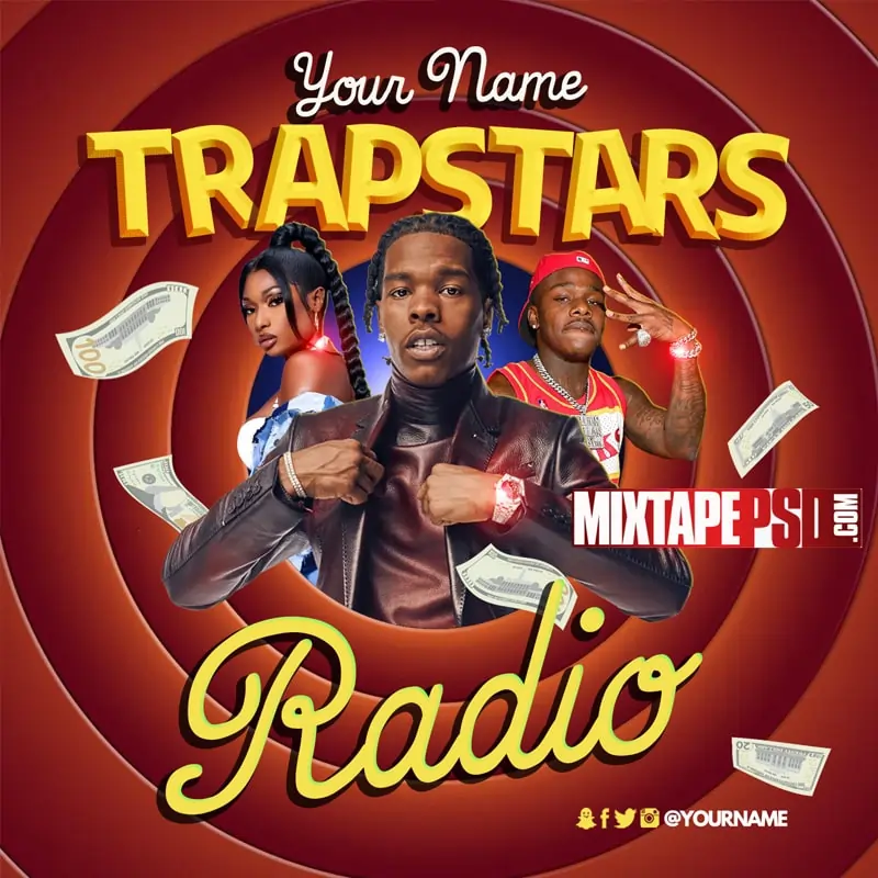 Mixtape Template Trap Stars Radio