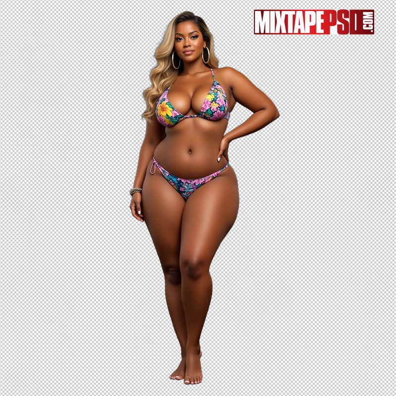 Sexy Black Full Body Bikini Model 11