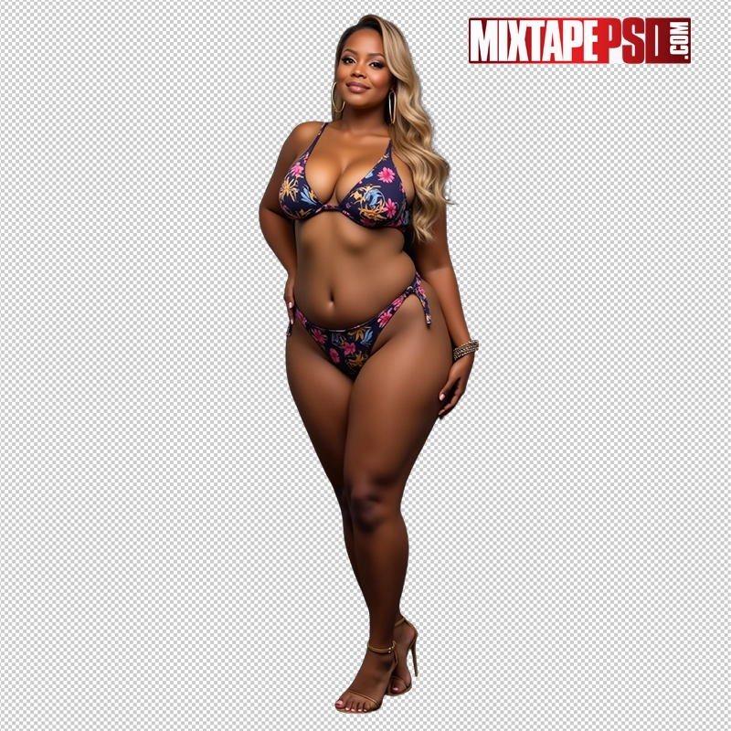 Sexy Black Full Body Bikini Model 30