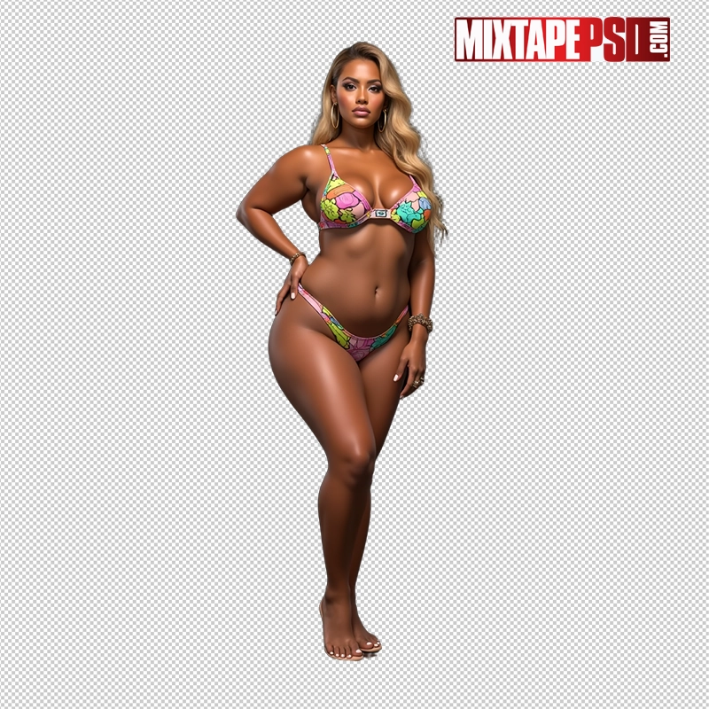 Sexy Black Full Body Bikini Model 9