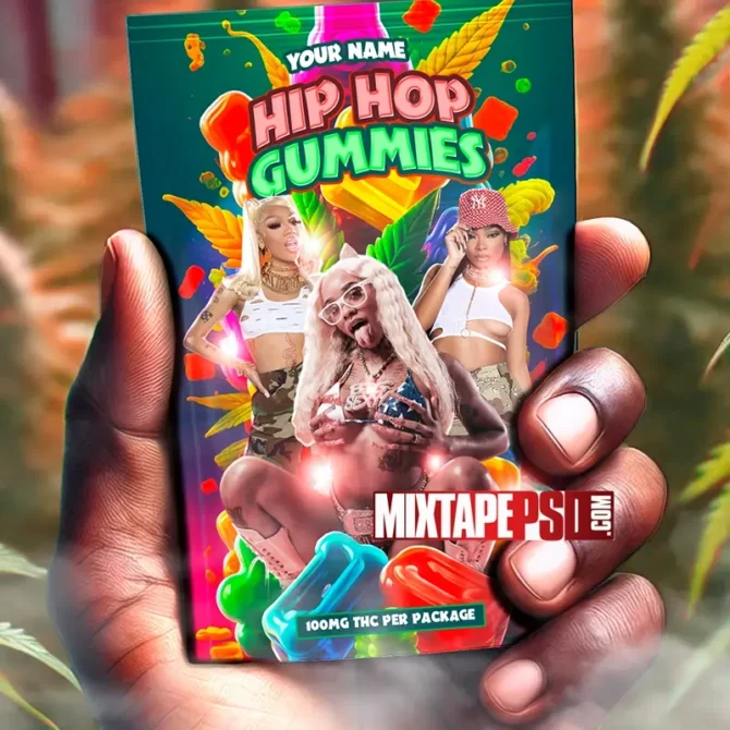 Hip Hop Gummies Mixtape PSD, Album cover art, Album Cover Ideas, Album Cover Maker, Album Covers, Cover Art, Cover Arts, Graphic Design, Graphic Designer, How to Make a Mixtape Cover, Mixtape, Mixtape cover Maker, Mixtape Cover Templates, Mixtape Covers, Mixtape Designers, Mixtape Designs, Mixtape PSD, Mixtape Templates, Mixtapepsd, Mixtapes, Premade Mixtape Covers, Premade Single Covers, PSD, PSD Mixtape
