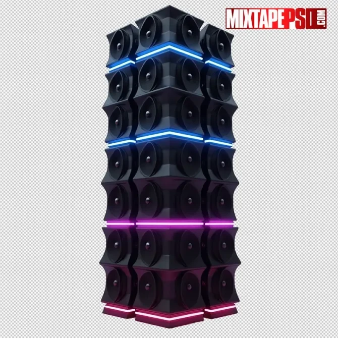 Club speakers with glowing neon lights PNG for party flyers, club speakers with neon lights png, neon speaker png, dj speakers png, party speakers png, transparent speaker png, edm flyer speakers, club flyer assets, music speaker png, speaker lights png, glowing speakers png, concert speaker png, flyer design png, futuristic speakers png, dance club speakers, night event graphics, sound system png, neon audio gear, graphic speaker png, high-energy speakers png, vibrant png assets, photoshop speaker png, dj visual design, mixtape speaker png, rave flyer elements, glowing png speakers