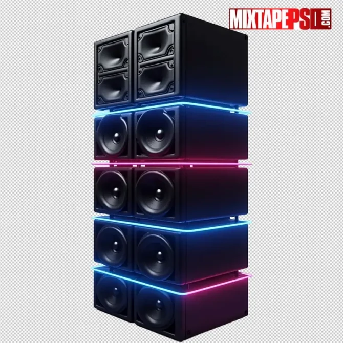 Club speakers with glowing neon lights PNG for party flyers, club speakers with neon lights png, neon speaker png, dj speakers png, party speakers png, transparent speaker png, edm flyer speakers, club flyer assets, music speaker png, speaker lights png, glowing speakers png, concert speaker png, flyer design png, futuristic speakers png, dance club speakers, night event graphics, sound system png, neon audio gear, graphic speaker png, high-energy speakers png, vibrant png assets, photoshop speaker png, dj visual design, mixtape speaker png, rave flyer elements, glowing png speakers