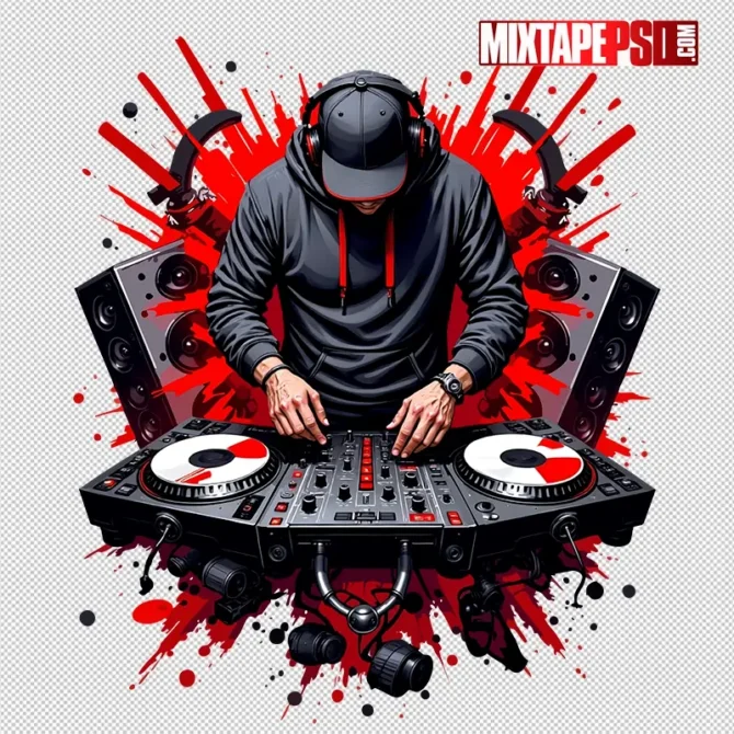 Deejay logo mascot design for DJ t-shirt in editable PSD format, deejay logo design, dj t-shirt design, editable dj logo, dj mascot psd, cdj logo art, urban music logo, music merch design, t-shirt logo psd, dj branding template, hip hop t-shirt logo, dj clothing design, electronic music logo, dj vector art, turntable mascot, dj streetwear art, dj logo png, no text dj logo, music producer t-shirt, bold dj logo, esports dj design