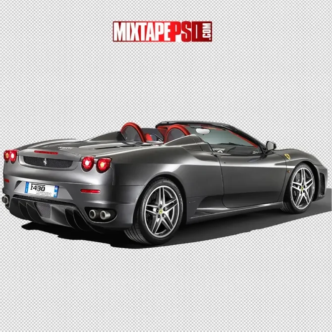 Ferrari F430 Spyder rear view PNG on transparent background, Ferrari F430 Spyder Rear PNG, Ferrari rear view PNG, Ferrari convertible cutout, F430 PNG transparent, Spyder car PNG download, Rear of Ferrari supercar PNG, Ferrari PNG asset, Exotic car rear PNG, Ferrari F430 back view, Sports car rear PNG, High-res Ferrari PNG, PSD Ferrari car cutout, Red Ferrari Spyder PNG, Luxury convertible PNG, Car PNG for flyers, Transparent Ferrari F430 Spyder, Rear car view PNG, Ferrari F430 PNG for design, Back of Ferrari PNG, Mixtape car cutout PNG, Vehicle rear PNG transparent, Ferrari F430 image PSD, Automotive flyer asset, Italian sports car PNG, Car cutout for mixtape covers