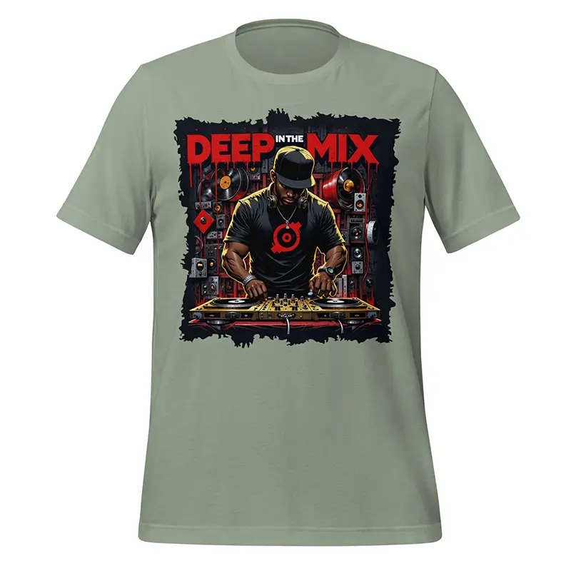 Deep In the Mix Deejay T-Shirt 4