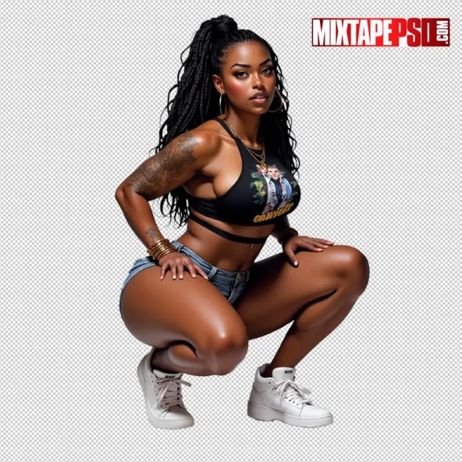 Twerking hip hop model PNG transparent background, twerking model png, twerk hip hop model, hip hop twerking pose, transparent twerking model, urban twerk png, twerking woman png, twerk girl png, mixtape model twerking, club flyer model png, sexy model twerking png, no background twerk model, dancer png twerking, hip hop dance png, transparent model twerking, twerk art png, png model for flyers, female twerk png, streetwear model png, cutout twerking girl, twerking hip hop fashion, twerking pose model, twerk animation base, high res twerk png, hip hop cover model, graphic twerk model, Mixtape Model, Mixtape PSD, Mixtape Models