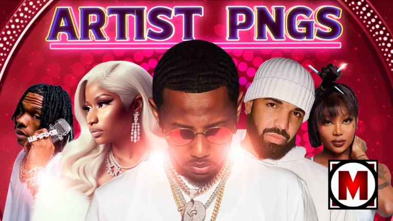Best Artist PNGs for Mixtapes, Flyers & Graphic Design