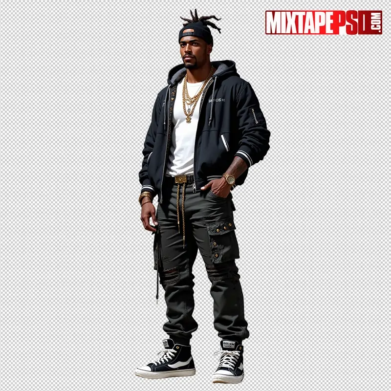 Hip Hop Male Model PNG