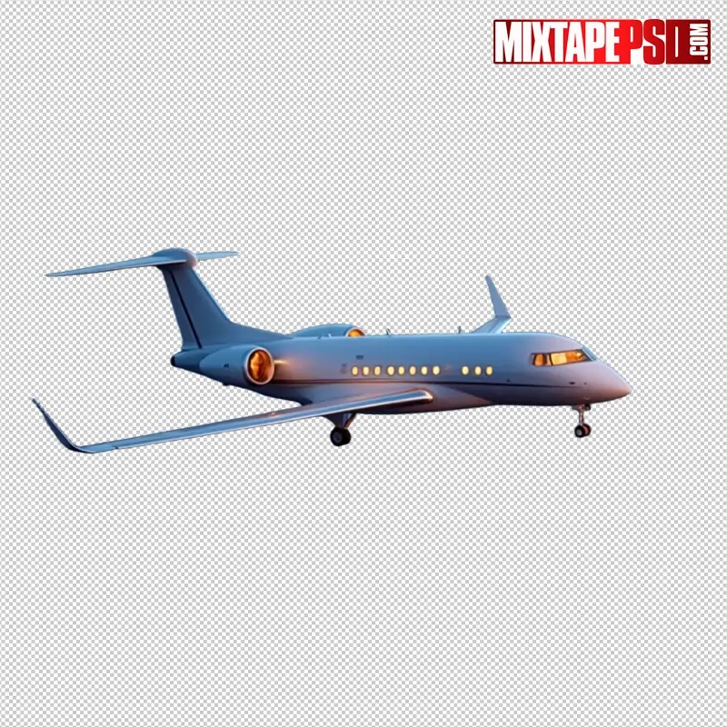 Large Passenger Jet PNG 10