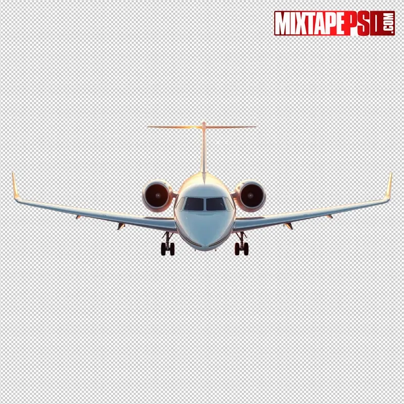 Large Passenger Jet PNG 4