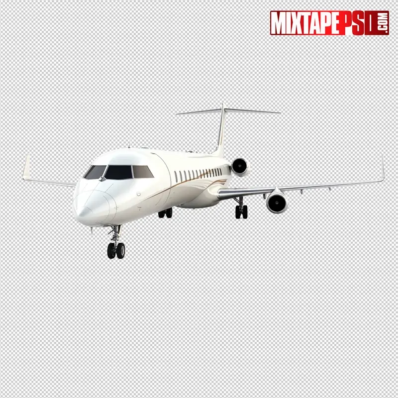Large Passenger Jet PNG 8