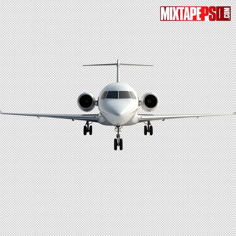 Large Passenger Jet PNG 9