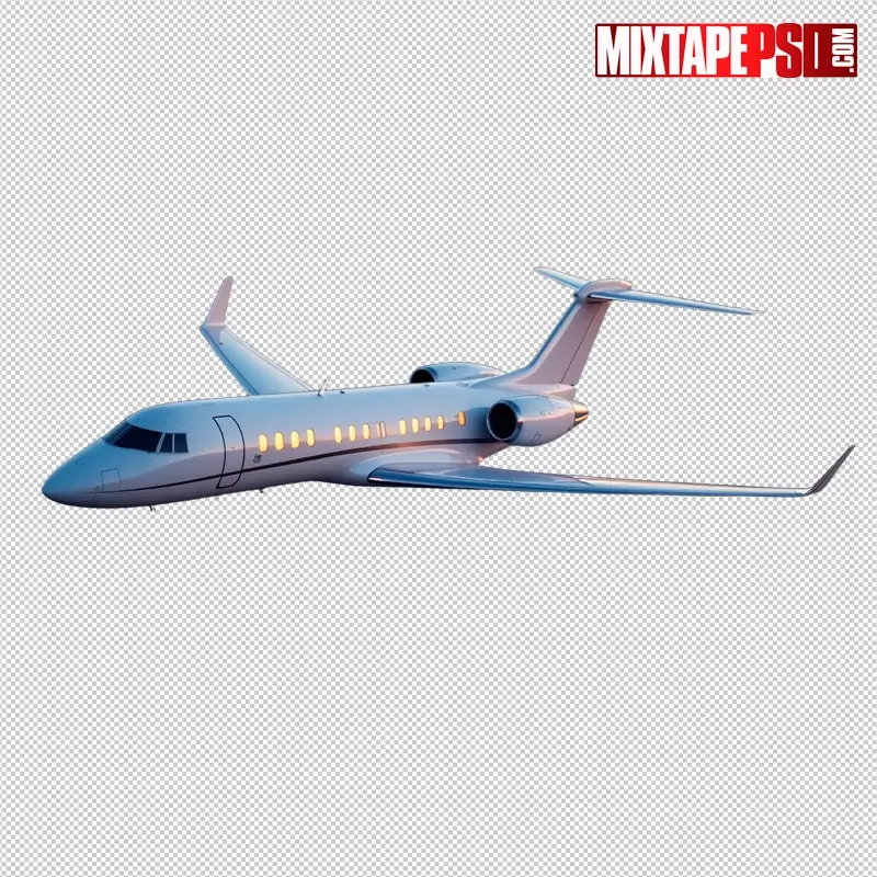 Large Passenger Jet PNG