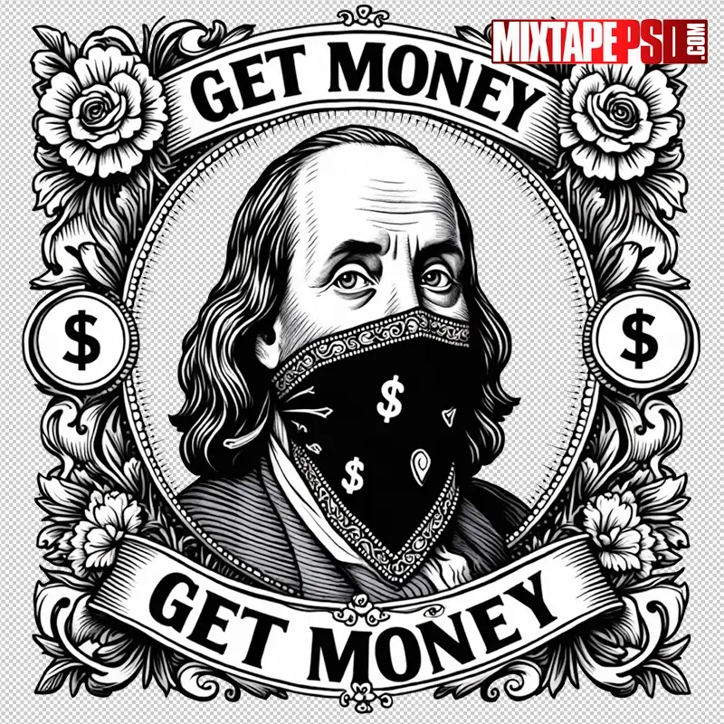 Get Money Franklin PNG