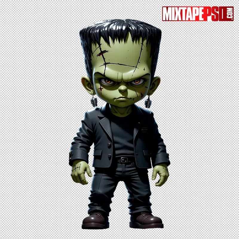 Halloween Chibi Frankenstein’s Monster 3