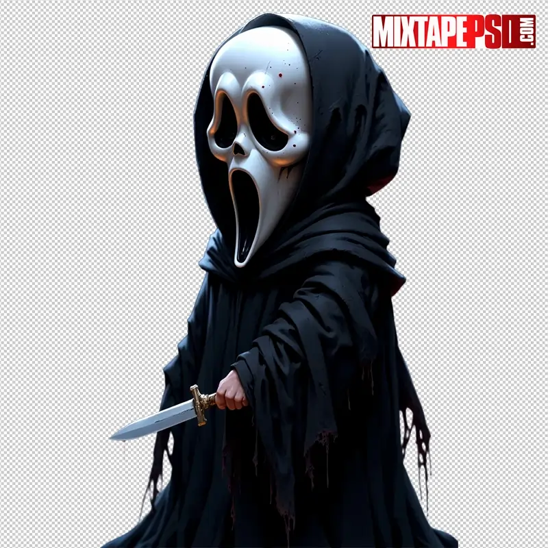 Halloween Chibi Ghostface 3