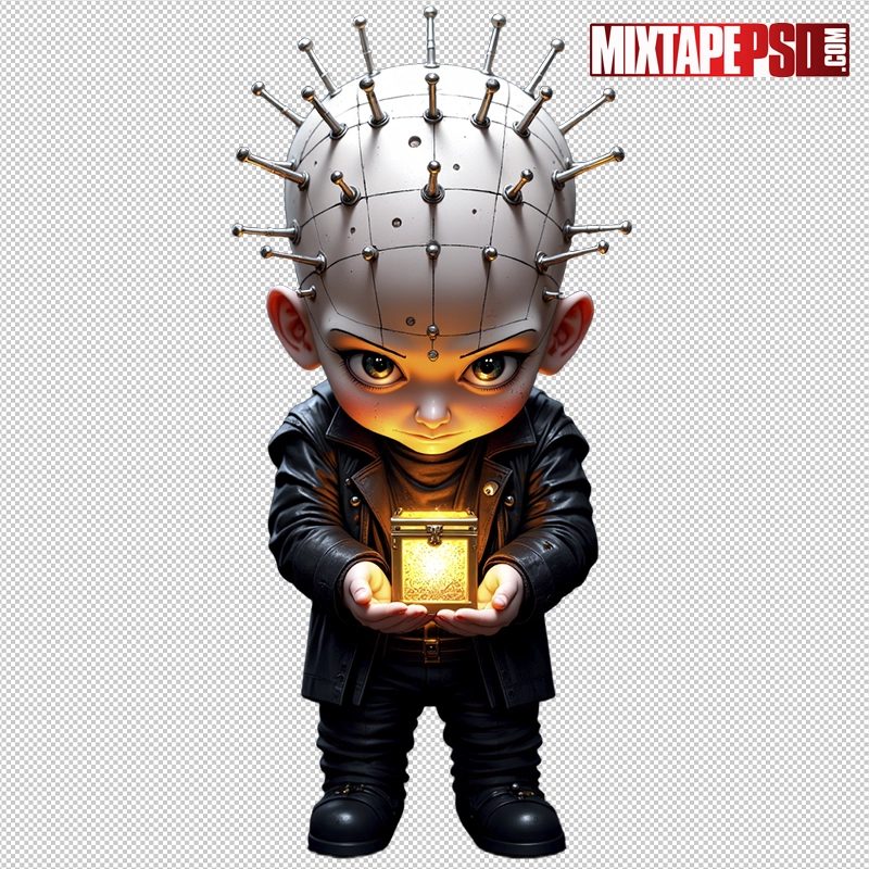 Halloween Chibi PinHead (Hellraiser) PNG