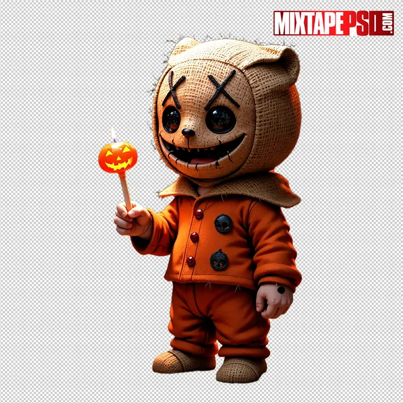 Halloween Chibi Sam PNG (Trick ’r Treat) 3