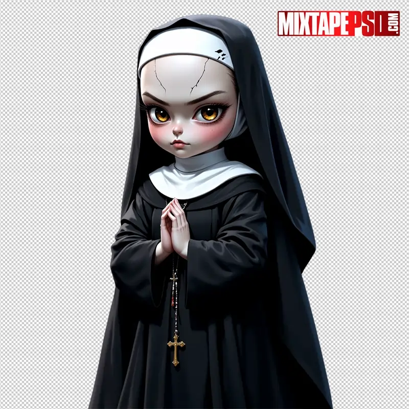 Halloween Chibi The Nun (Valak) 2