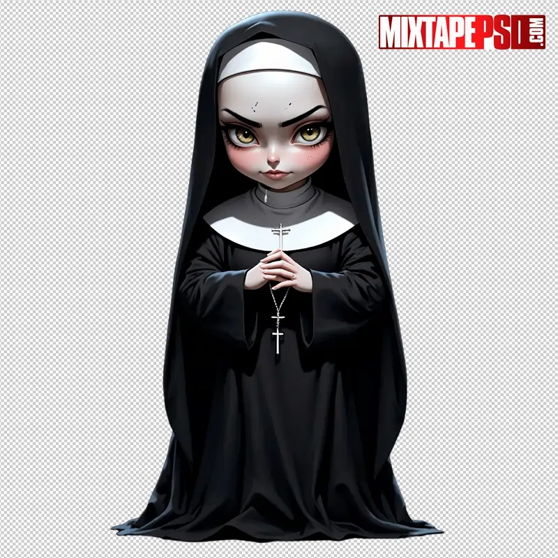 Halloween Chibi The Nun (Valak)