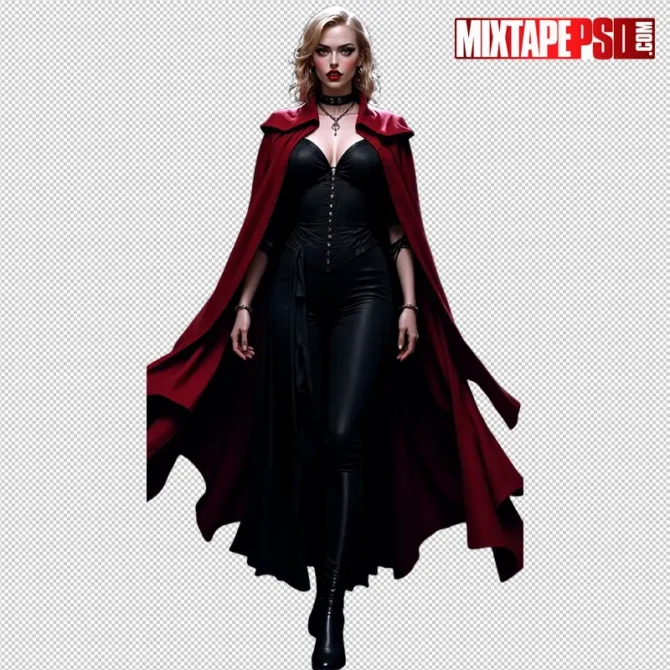 Halloween Vampire PNG – transparent model with bloody fangs for flyers and posters. halloween vampire png, vampire png, vampire model png, bloody fangs png, scary vampire png, halloween model png, transparent model png, horror png asset, flyer asset png, dj flyer png, club flyer asset, gothic vampire png, photoshop flyer elements, canva halloween png, spooky season png