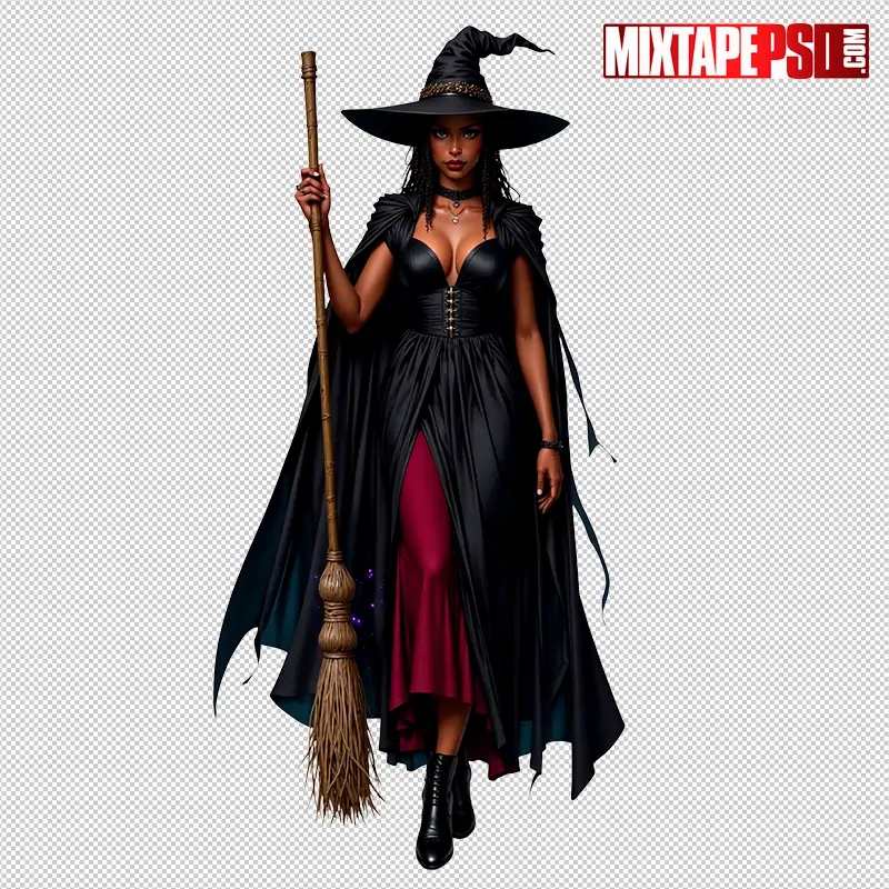 Halloween Witch PNG 5