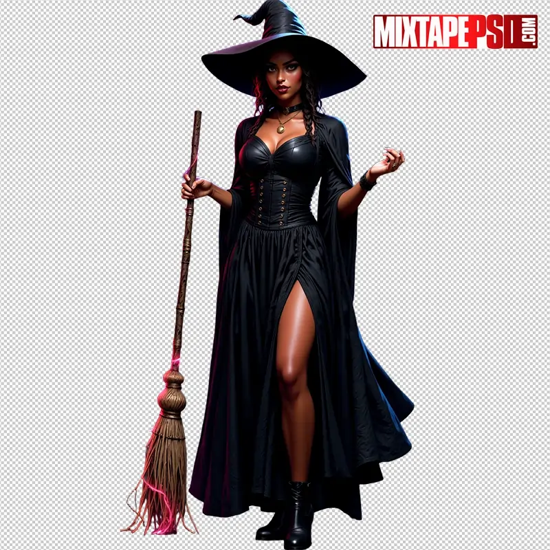 Halloween Witch PNG 7