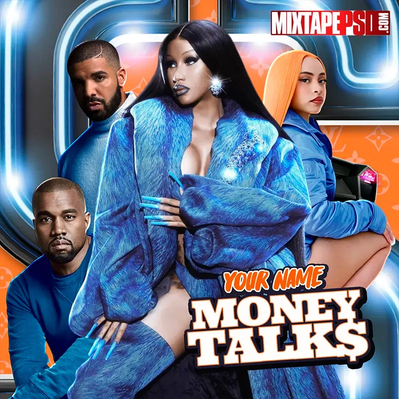 Mixtape Cover Template – Money Talks