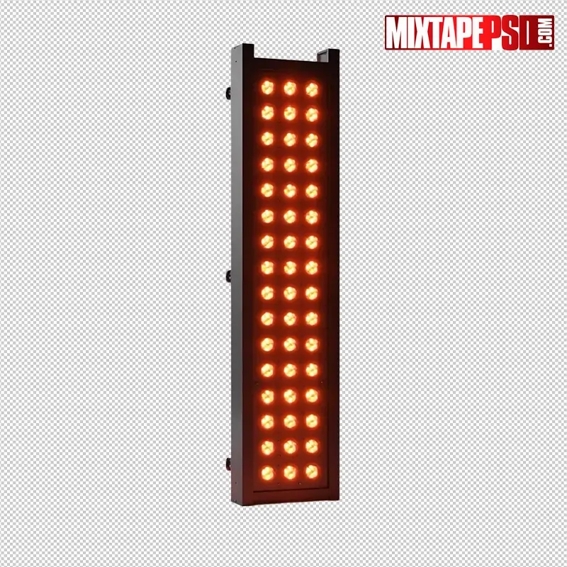 Stage Truss with Amber LED Panels PNG 43